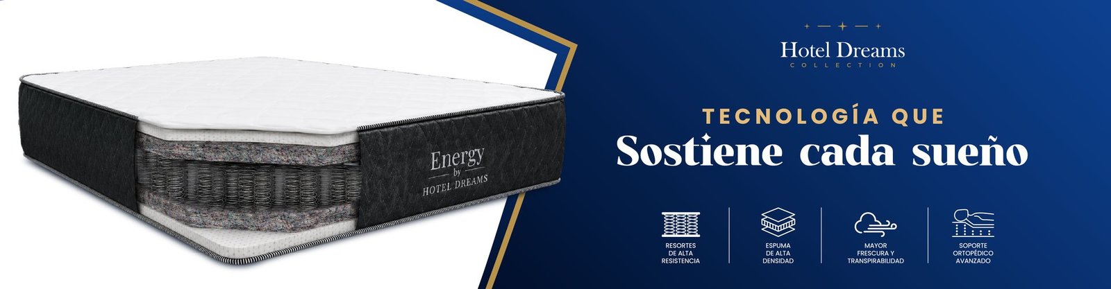 Tecnología que sostiene cada sueño — Hotel Dreams