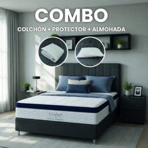 Combo Confort · Protector + Almohada