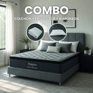 Combo Elegance · Protector + Almohada