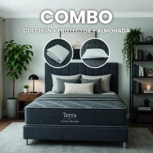 Combo Terra · Protector + Almohada